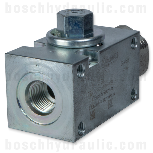 BALL VALVE; 2 WAY, EXCAVATOR 1/2 ORB-7250 PSI
