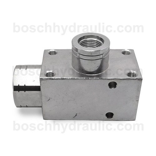 Ball Valve; 3-way, Excavator 1/2 ORB-7250 PSI