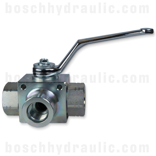 BALL VALVE; 3 WAY, 1/2 ORB-7250 PSI