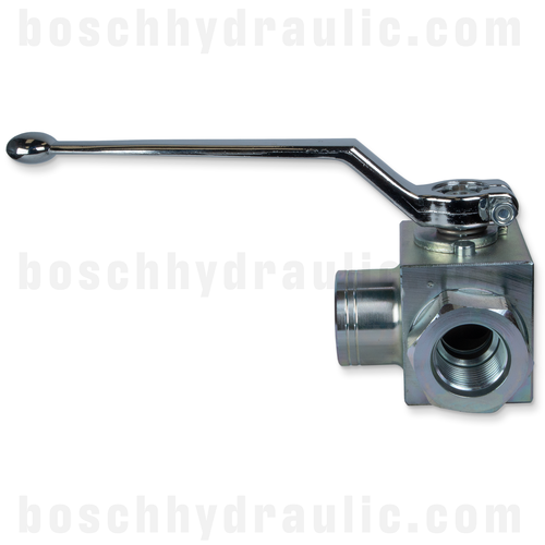 BALL VALVE; 3 WAY, 3/4 ORB-7250 PSI