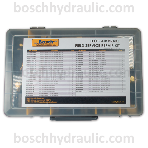 DOT AIR BRAKE FIELD SERVICE REPAIR KIT