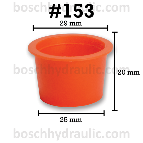 IND REF 153 TAPERED PLASTIC PLUG