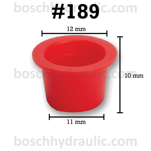 IND REF 189 TAPERED PLASTIC PLUG
