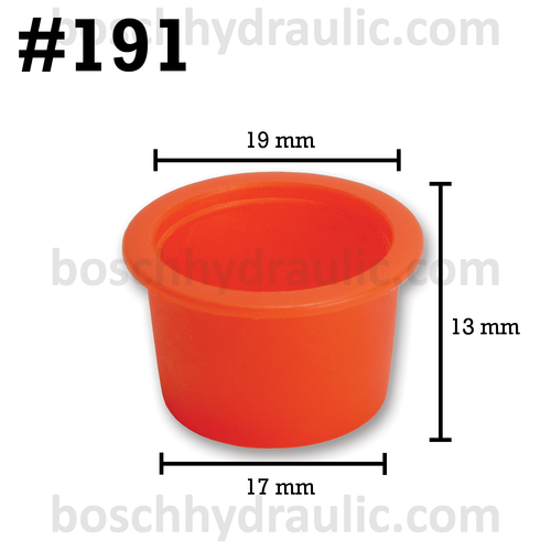 IND REF 191 TAPERED PLASTIC PLUG