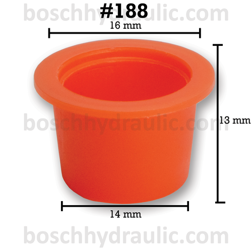 IND REF 188 PLASTIC TAPERED PLUG