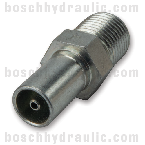 FITTING - MALE 11/16-16 UN COPPER FACE