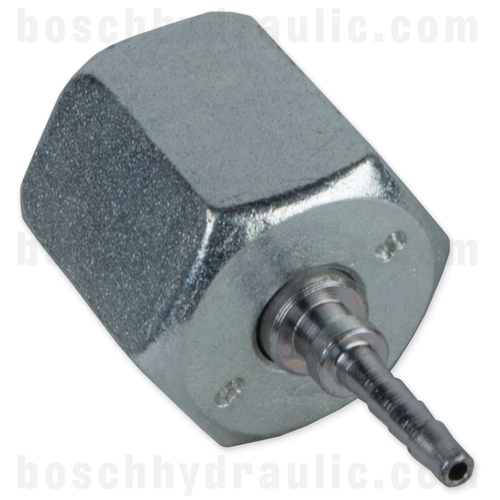 06S DIN FEMALE SWIVEL X PRESSURE TEST HOSE END