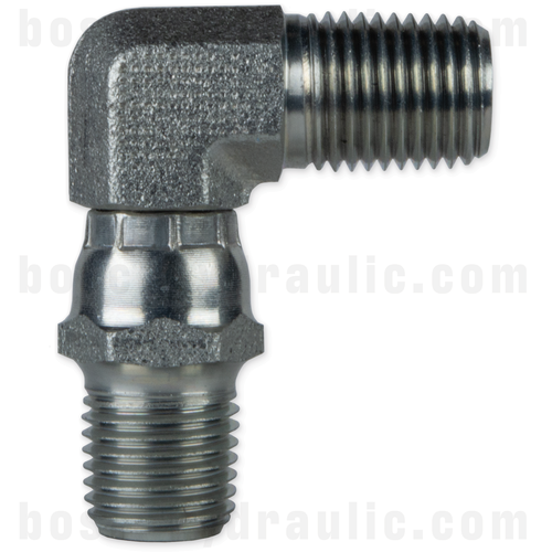 -04 NPT MALE X -04 NPT MALE 90° SWIVEL