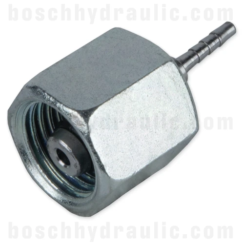 10S DIN FEMALE SWIVEL X PRESSURE TEST HOSE END