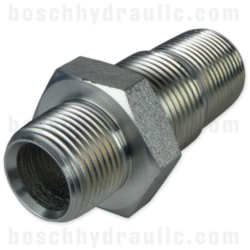 -04 NPT BULKHEAD MALE X -04 NPT MALE NO NUT