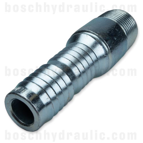 CRIMPLOK COMBINATION NIPPLE PLATED