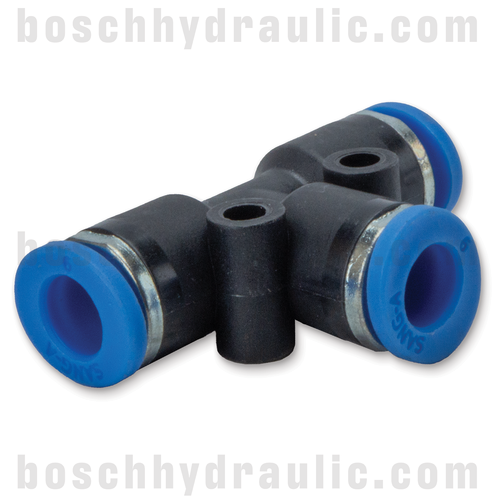 METRIC 6MM TUBE CONNECTOR TEE