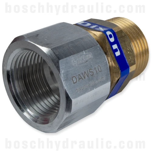 SINGLE PLANE FUEL SWIVEL 1" NPT F X 1" NPT M