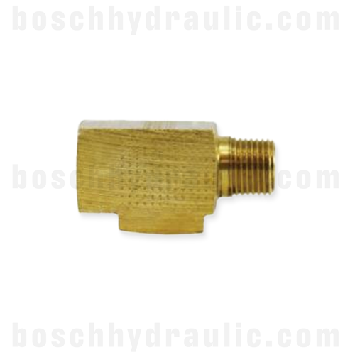 NPT M -02 X INV FLARE F -03, RUN T BRASS