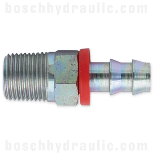 -06 BSPT MALE X -06 HOSE PUSH ON BRASS