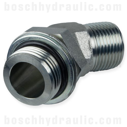 -06 BSPP ADJUSTABLE ORR MALE X -06 BSP MALE 45°