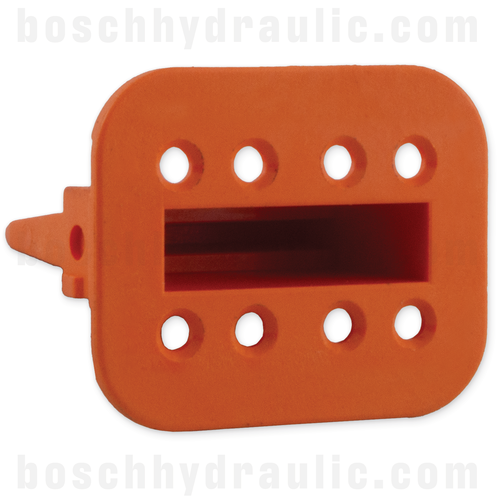 DEUTSCH 8-WAY PLUG WEDGELOCK W8S - PACK OF 10