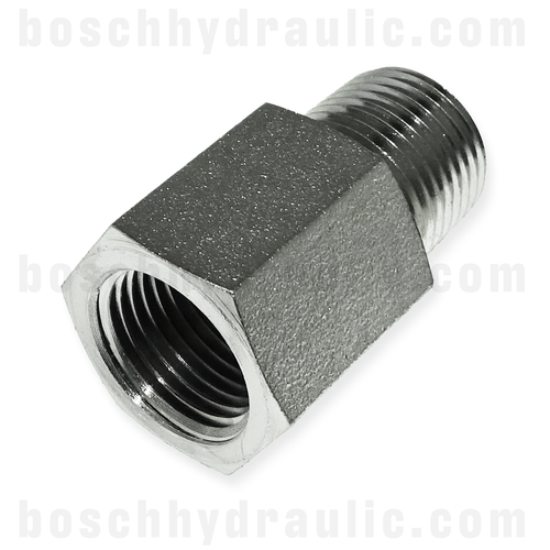 -02 BSPP FEMALE X -04 NPT MALE PORT ADAPTER