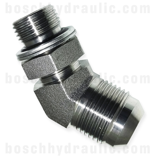 -06 BSPP O-RING ADJUSTABLE MALE X -08 JIC MALE 45°