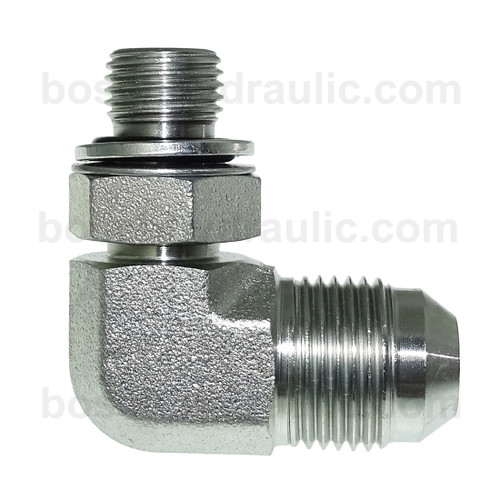 BSPP OR M -04 X JIC M -08; 90° Elbow