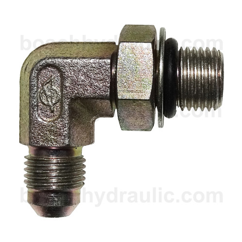 BSPP OR M -04 X JIC M -05; 90° Elbow