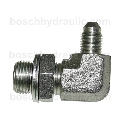 BSPP OR M -06 X JIC M -05; 90° Elbow