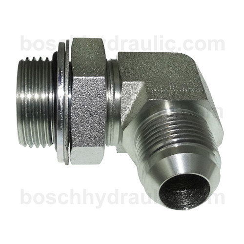 BSPP OR M -20 X JIC M -16; 90° Elbow