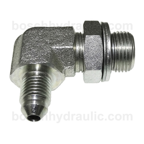 BSPP OR M -08 X JIC M -06; 90° Elbow