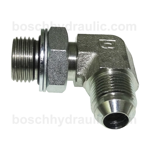 BSPP OR M -08 X JIC M -08; 90° Elbow
