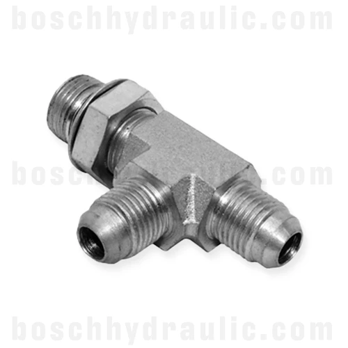 -06 BSPP ORR ADJUSTABLE MALE X -08 JIC MALE RUN TEE