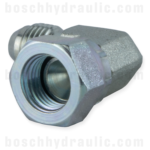 -04 JIS MALE X -04 JIS FEMALE SWIVEL 90°