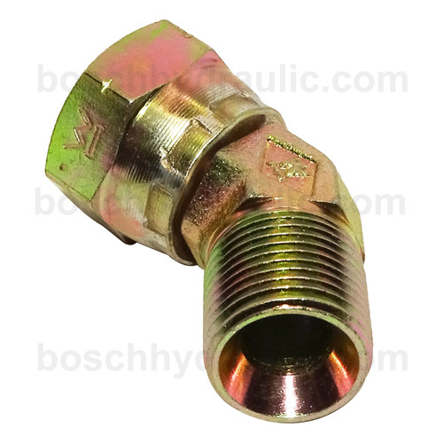 BSP M -04 X BSP F -04; 45° Elbow