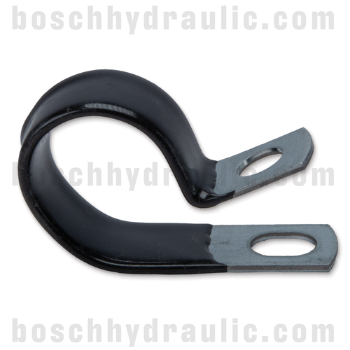 3/4" DIAMETER VINYL INSULATED STEEL CLAMP