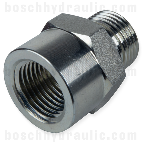 -06 BSPP MALE X -08 NPT FEMALE