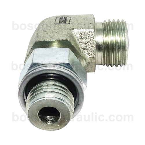 M10X1.0 OR M X ORFS M -04; 90° Elbow