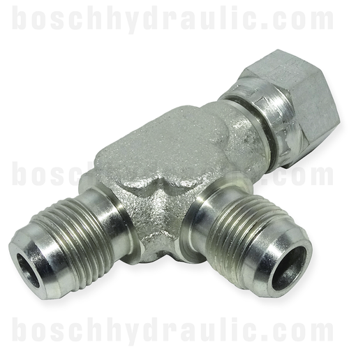 22MM KOMATSU MALE X 22MM KOMATSU FEMALE SWIVEL RUN TEE