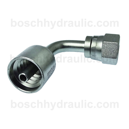 B2 SERIES: Hose -04 X JIC F -06; 90° Elbow