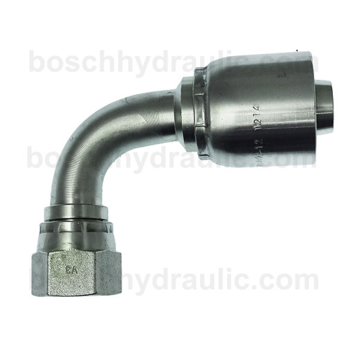 B2 SERIES: Hose -06 X JIC F -04; 90° Elbow