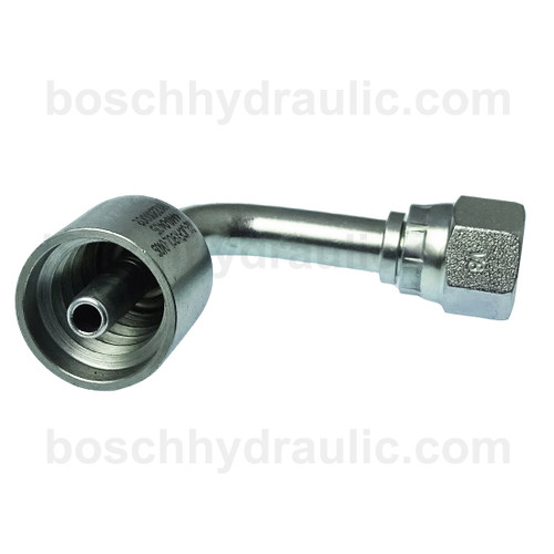 B2 SERIES: Hose -04 X JIC F -05; 90° Long Elbow