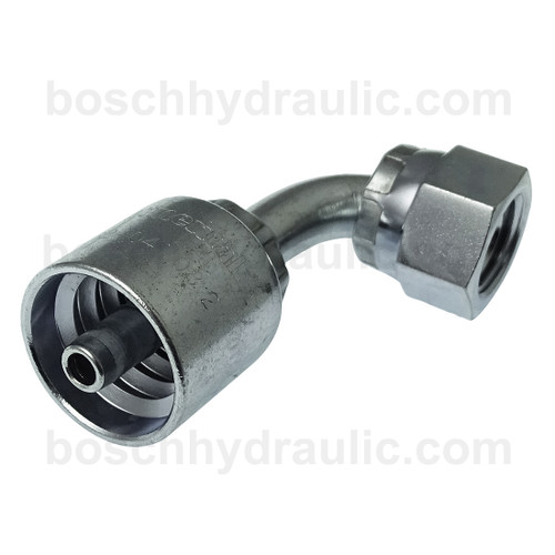 B2 SERIES: Hose -04 X JIC F -06; 90° Short Elbow