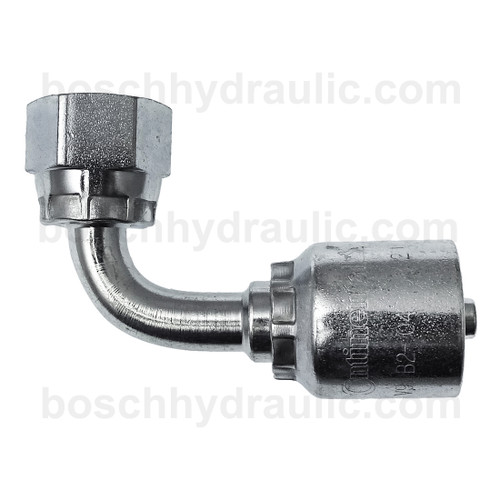 B2 SERIES: Hose -04 X JIC F -06; 90° Short Elbow