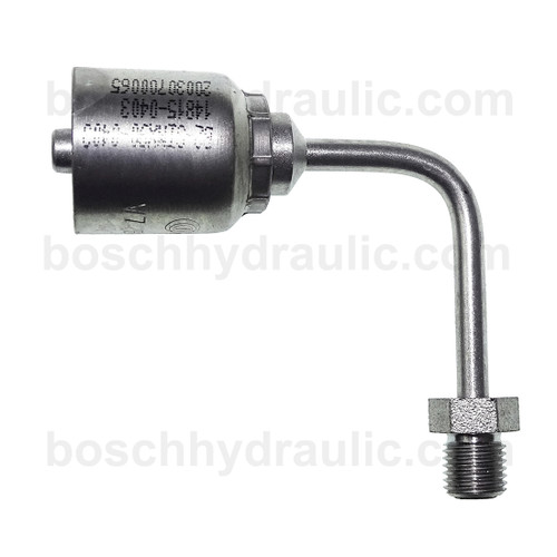 B2 SERIES: Hose -06 X INV FLARE M -05; 90° Elbow
