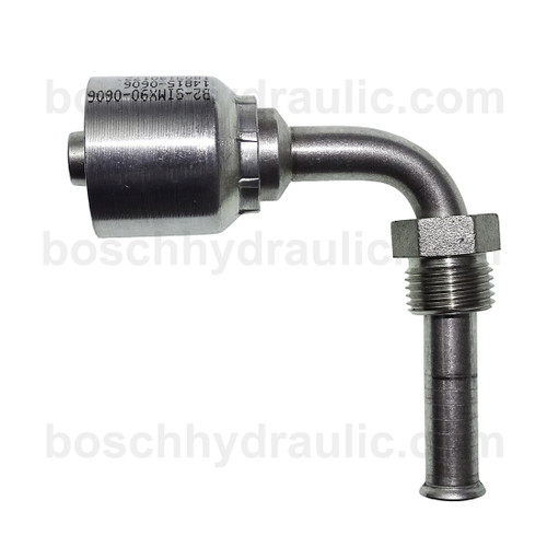 B2 SERIES: Hose -08 X INV FLARE M -08; 90° Elbow