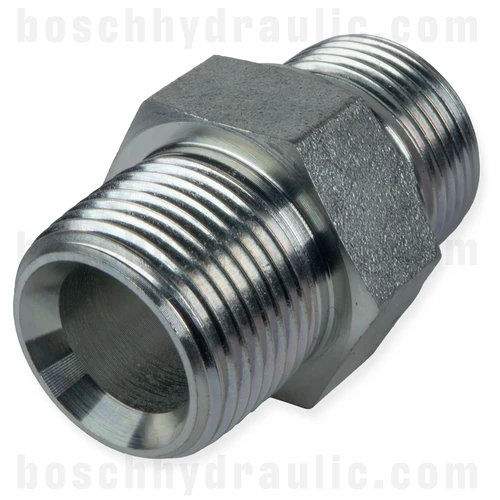 -02 BSPP MALE X -02 NPT MALE