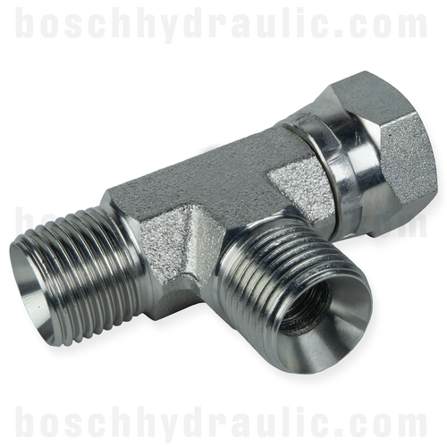 -12 BSPP FEMALE X -12 BSPP MALE RUN TEE SWIVEL