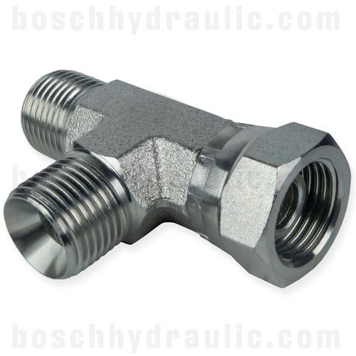 -12 BSPP FEMALE X -12 BSPP MALE RUN TEE SWIVEL