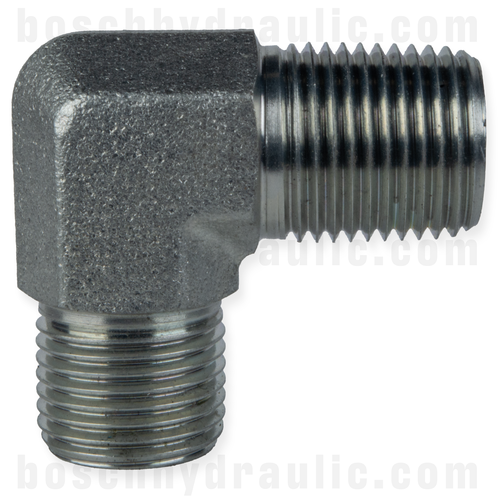 -04 BSPP MALE X -04 NPT MALE 90°
