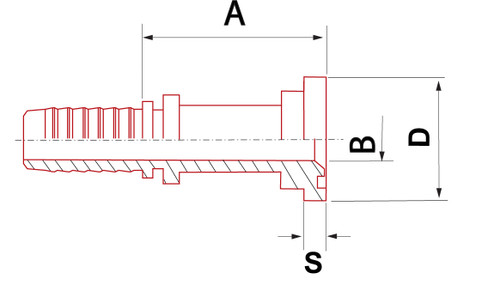 X SERIES: Hose -20 X CODE 61 -20