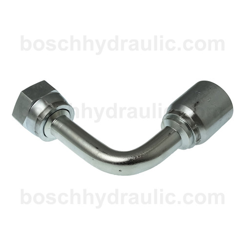 B2 SERIES: Hose -08 X ORFS F -10; 90° Long Elbow