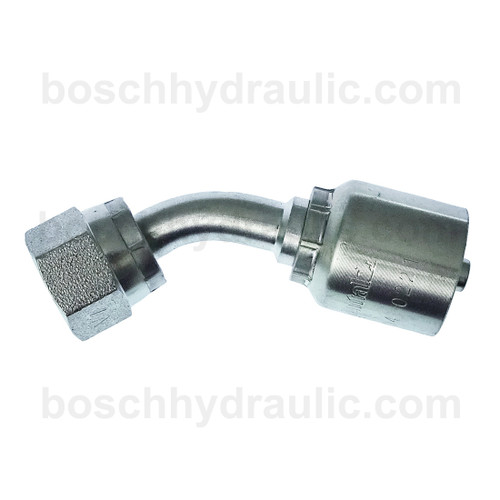 B2 SERIES: Hose -04 X JIC F -06; 45° Elbow